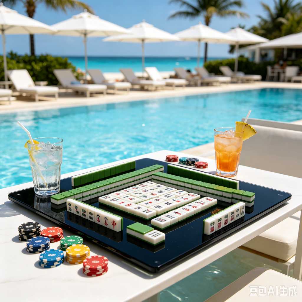 smooth print surface mahjong tiles