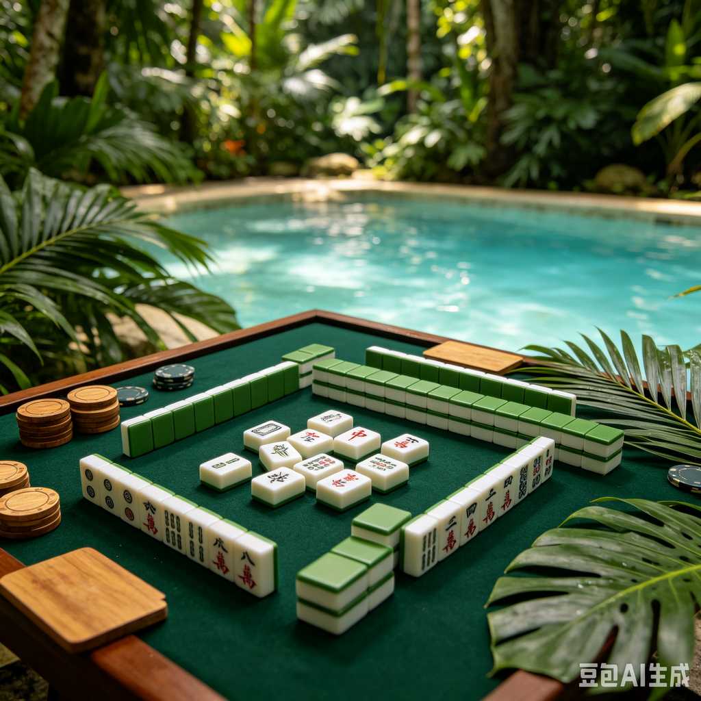 gradient color mahjong tiles