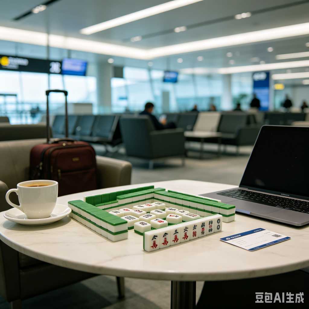 mahjong set for home entertainment