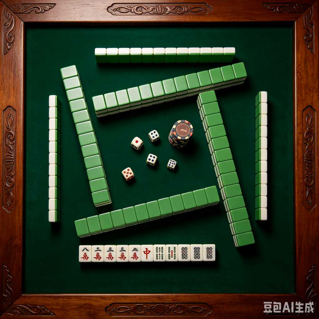 wear resistant print mahjong set
